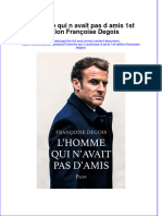 Full Download L Homme Qui N Avait Pas D Amis 1St Edition Francoise Degois Online Full Chapter PDF