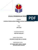 KERTAS SOALAN (SITI HAWA) KH26