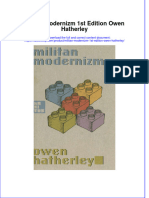PDF of Militan Modernizm 1St Edition Owen Hatherley Full Chapter Ebook