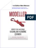 PDF of Modeller 1St Edition Mark Manson Full Chapter Ebook