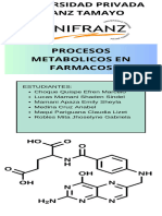 Procesos Metabolicos en Farmacos