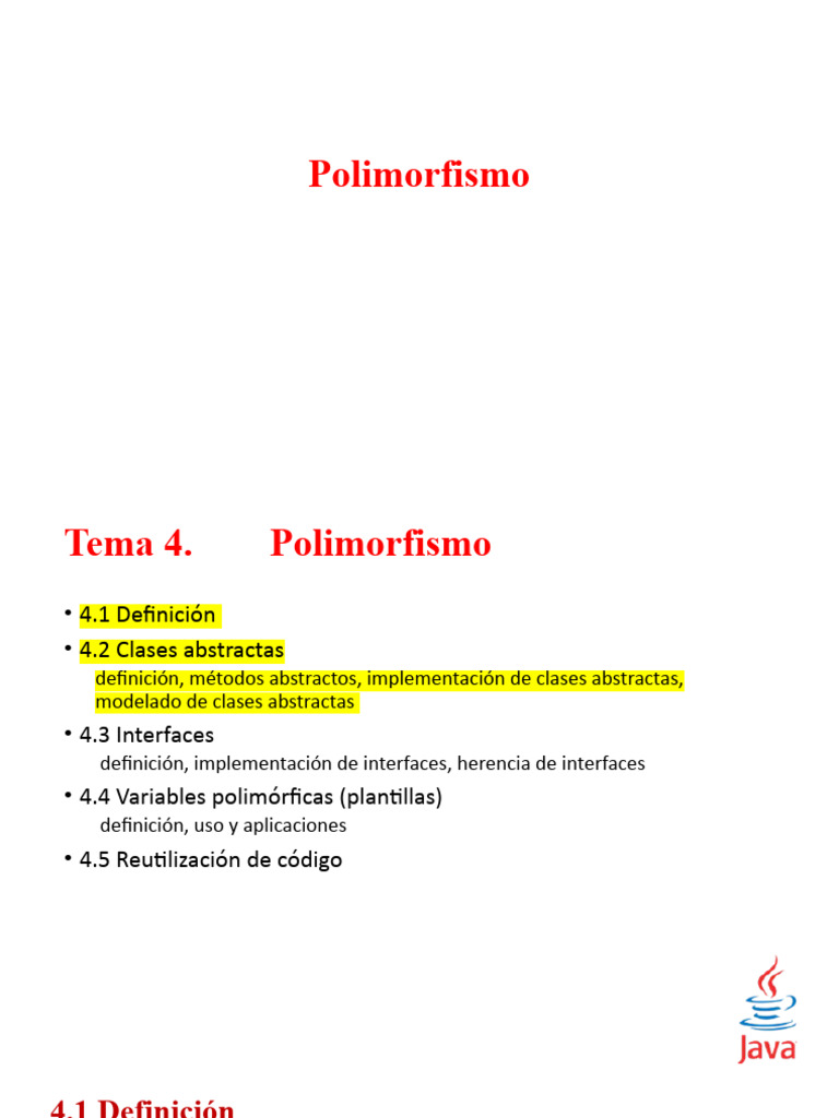 Polimorfismo en Programación Orientada a Objetos | PDF