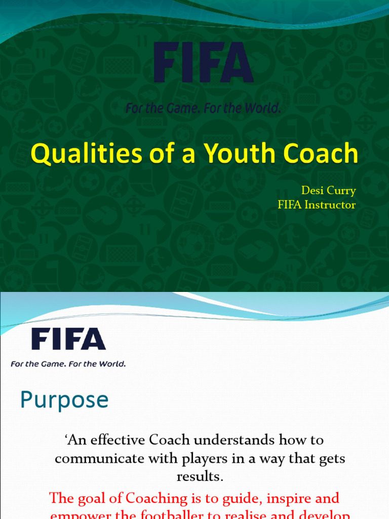 Qualities of A Youth Coach | PDF