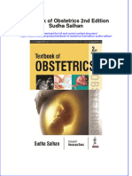 Full Ebook of Textbook of Obstetrics 2Nd Edition Sudha Salhan Online PDF All Chapter