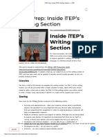 iTEP Prep - Inside iTEP's Writing Section - iTEP