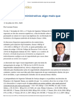 08 - Improbidade Administrativo - Algo mais que presunção