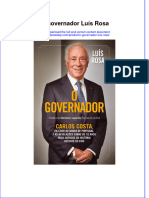 Download pdf of O Governador Luis Rosa full chapter ebook 