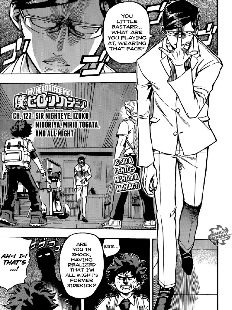My Hero Academia Chapter 127 | PDF