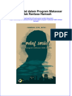 PDF of Modal Sosial Dalam Program Makassar Tidak Rantasa Hamsah Full Chapter Ebook