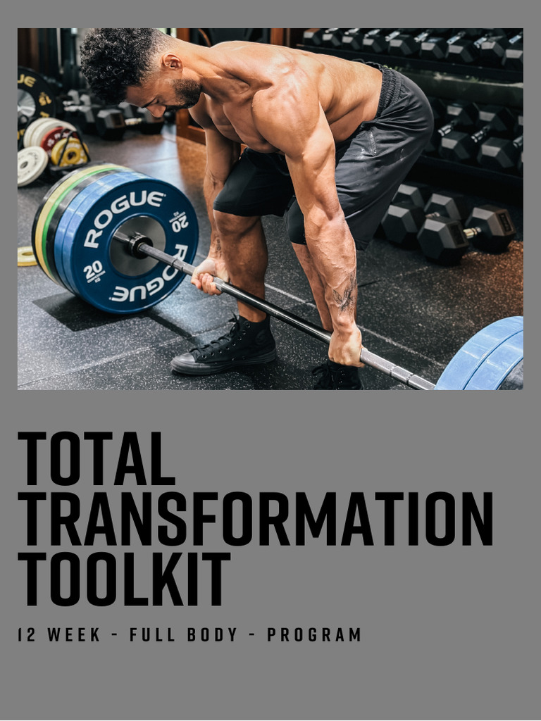 Total Transformation Full Body Program | PDF | Strength Training ...