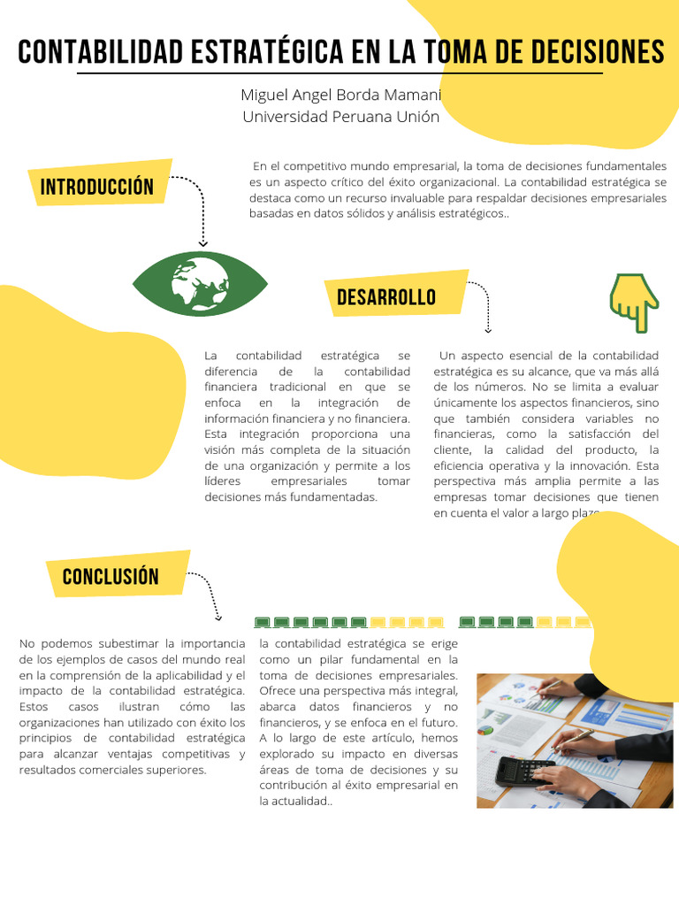 Contabilidad Estratégica en La Toma de Decisiones | PDF | Toma de ...