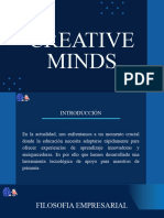 Presentación CreativeMinds