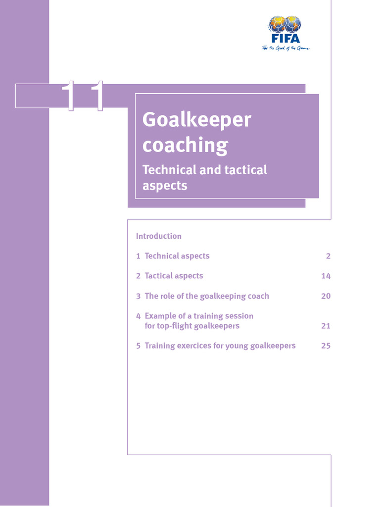 Goalkeeper Coaching Techniques and Drills | PDF | Defender (Association ...