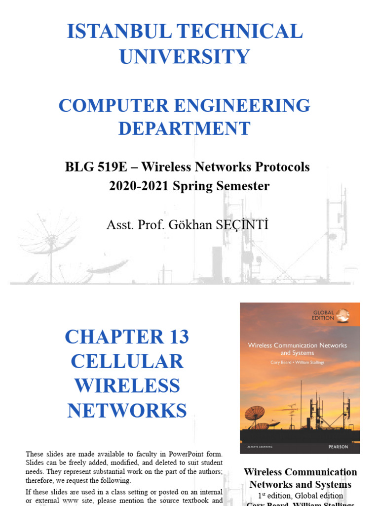 CHAP13 | PDF | Cellular Network | High Speed Packet Access