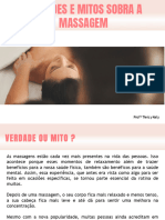 Aula 14 - Verdades e Mitos Sobre A Massagem