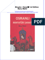 PDF of Osmanli Minyatu R Sanati 1St Edition Banu Mahir Full Chapter Ebook