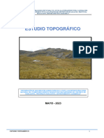 3.2 Informe Topografico