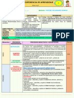 Experiencia de Aprendizaje - 1°-Grado de Secundaria