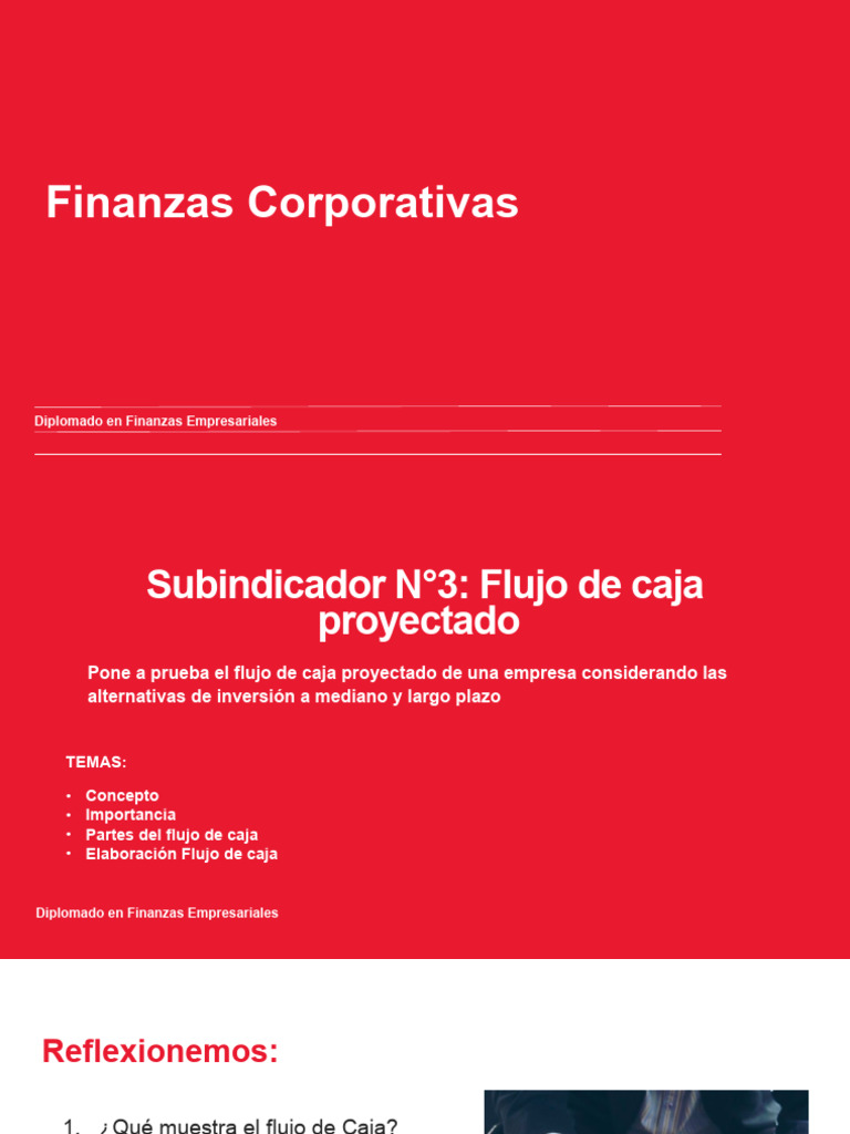 Flujo de Caja en Finanzas Empresariales | PDF | Flujo de efectivo ...
