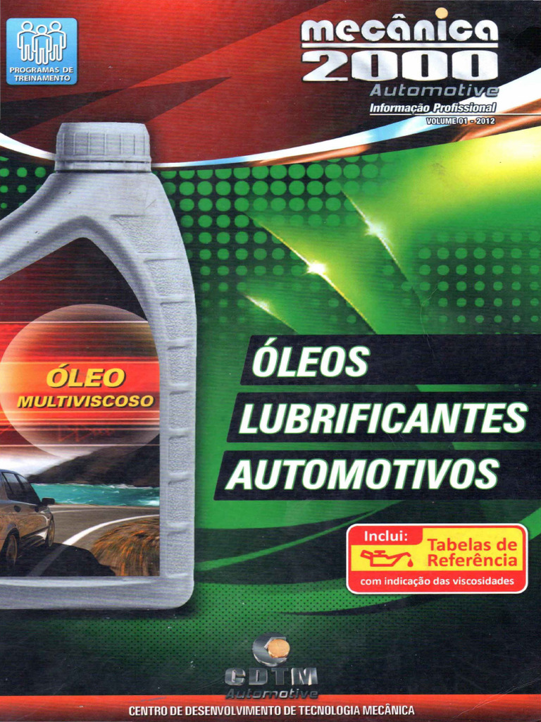 Tabela Oleo Carros | PDF | Óleo de motor | Lubrificação