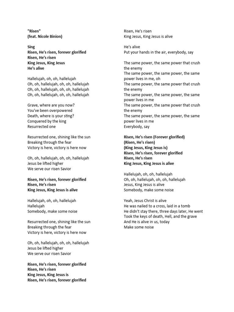 Risen Pdf Resurrection Of Jesus New Testament People