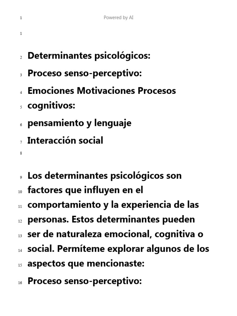 Procesos Mentales | PDF | Pensamiento | Las emociones