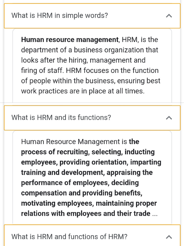 HRM | PDF