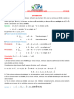 TEORIA DIVISIBILIDAD Cepreuni