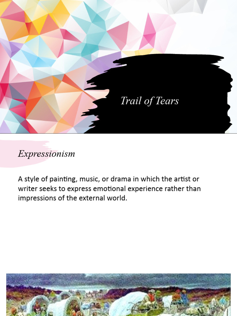 Trail of Tears Slideshow | PDF | Art | Poetry