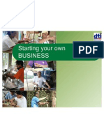 Starting Your Own BUSINESS - PPA