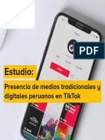 Estudio Presencia de Medios Peruanos en TikTok 1701558483