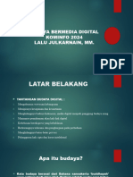 Budaya Bermedia Digital Lalu Julkarnain PPT Kominfo