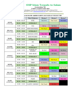 Jadwal Pengawas Sumatif Akhir Tahun 2024