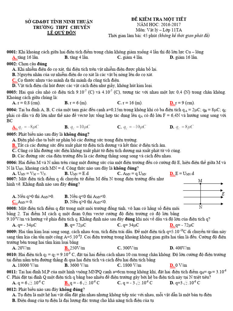 Ly CH Lequydon 1 11ta | PDF