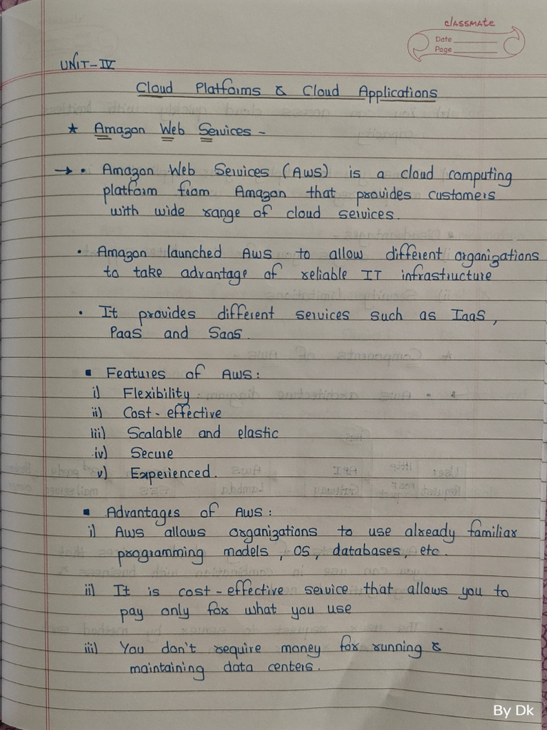 CC Unit 4 Notes by DK? | PDF