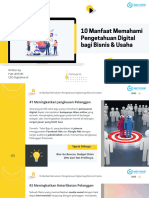 10 Manfaat Memahami Pengetahuan Digital Bagi Bisnis & Usaha