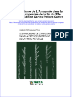 Full Download Le Symbolisme de Lamazonie Dans La Presse Europeenne de La Fin Du Xxe Siecle 1St Edition Carlos Potiara Castro Online Full Chapter PDF