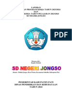 Progam Kerja Dan Laporan Program Kerja Tahunan Sekolah SDN Jongso