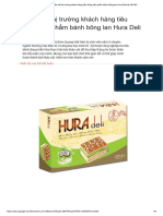Khảo sát thị trường khách hàng tiêu dùng sản phẩm bánh bông lan Hura Deli tại Quận Hoàng Mai - Google Biểu mẫu