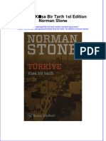 PDF of Turkiye Kisa Bir Tarih 1St Edition Norman Stone Full Chapter Ebook