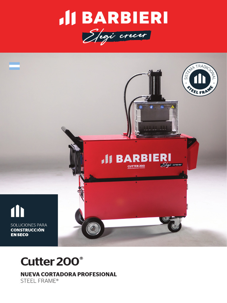 PC 0901-51-R00 Folleto Cutter 200 | PDF | Tecnología