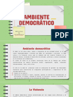 Ambiente Democratico Programa 2011