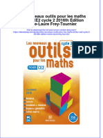 Full Download Les Nouveaux Outils Pour Les Maths Fichier Ce2 Cycle 2 2016Th Edition Marie Laure Frey Tournier Online Full Chapter PDF