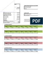 Ejemplo N°2 Construcción de Flujo de Caja Semestre II 2022