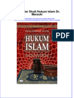 Download pdf of Pengantar Studi Hukum Islam Dr Marzuki full chapter ebook 