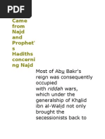 The Group of the Anti Christ (Masih ad Dajjal, Kana Dajjal, Andhak Asur)