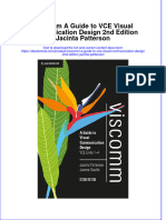 Full Ebook of Viscomm A Guide To Vce Visual Communication Design 2Nd Edition Jacinta Patterson Online PDF All Chapter