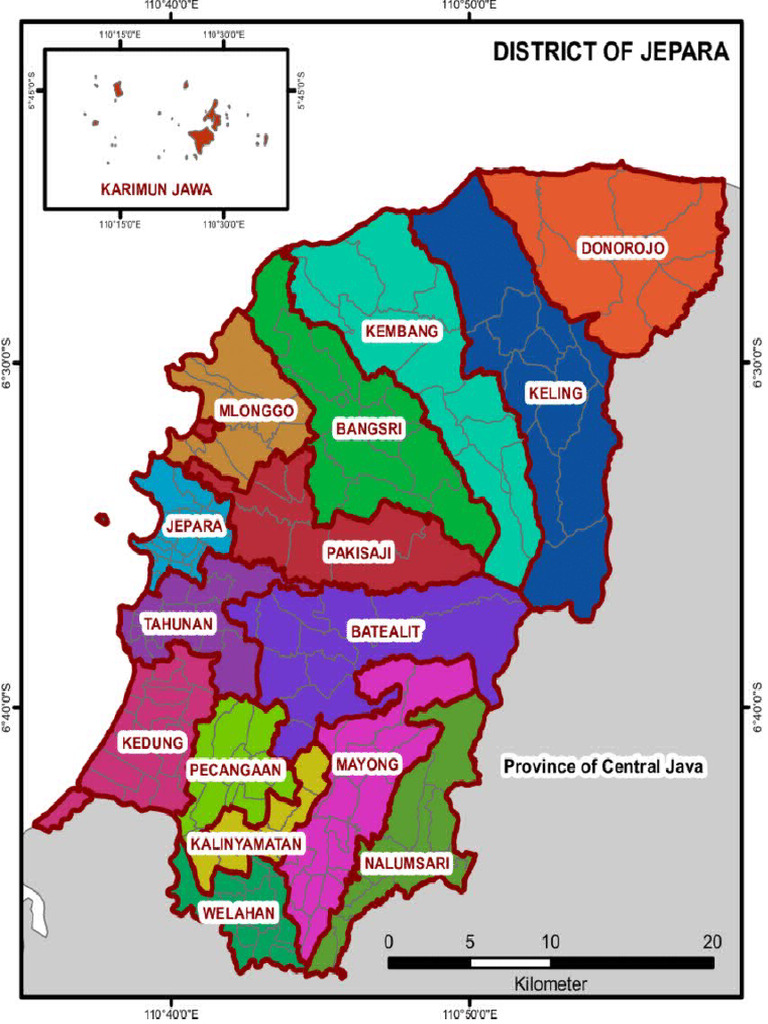 Peta Jepara | PDF