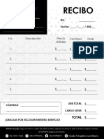 Recibo Formato - Lunettephy