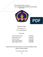 Laporan PKL Strategi Perawatan Transformator Distribusi Di PLTD Migas Cepu